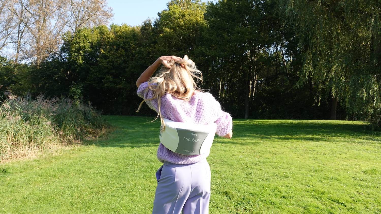 Tijdens een wandeling buiten